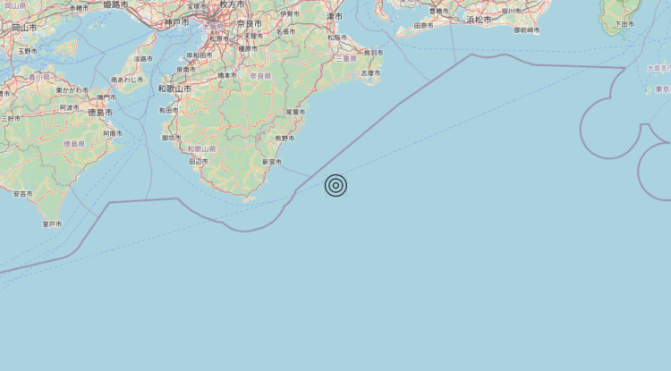 Terremoto Near south coast of western Honshu, Japan [Sea: Japan] – Magnitudo 5.6