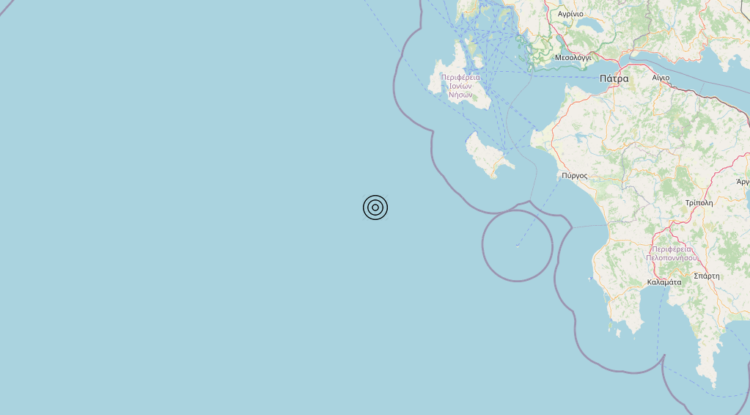 Terremoto Mar Ionio Meridionale (MARE) – Magnitudo 3.6