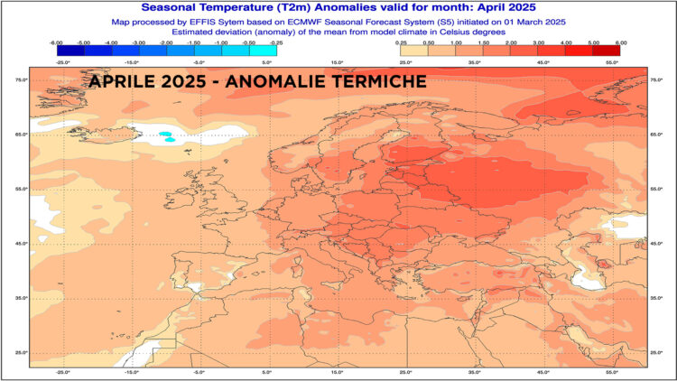 Meteo: Aprile 2025 come sarà? Tendenza e previsioni