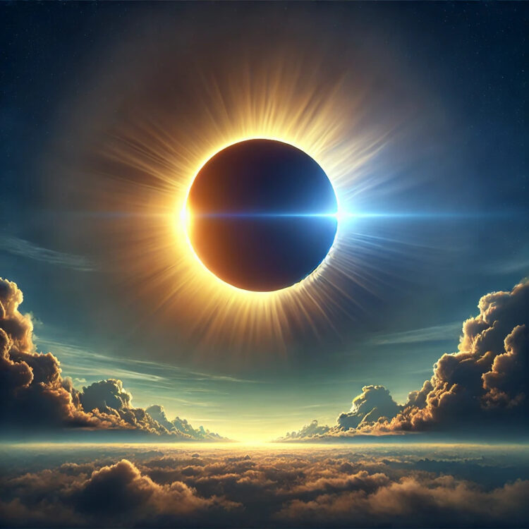 Eclissi a marzo 2025: Luna Rossa e Sole Oscurato