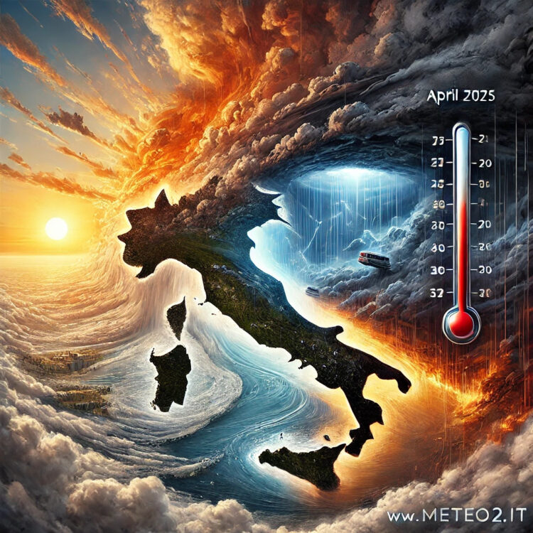 Il meteo Aprile 2025: indicazioni dall’Aeronautica Militare Il meteo Aprile 2025: indicazioni dall’Aeronautica Militare