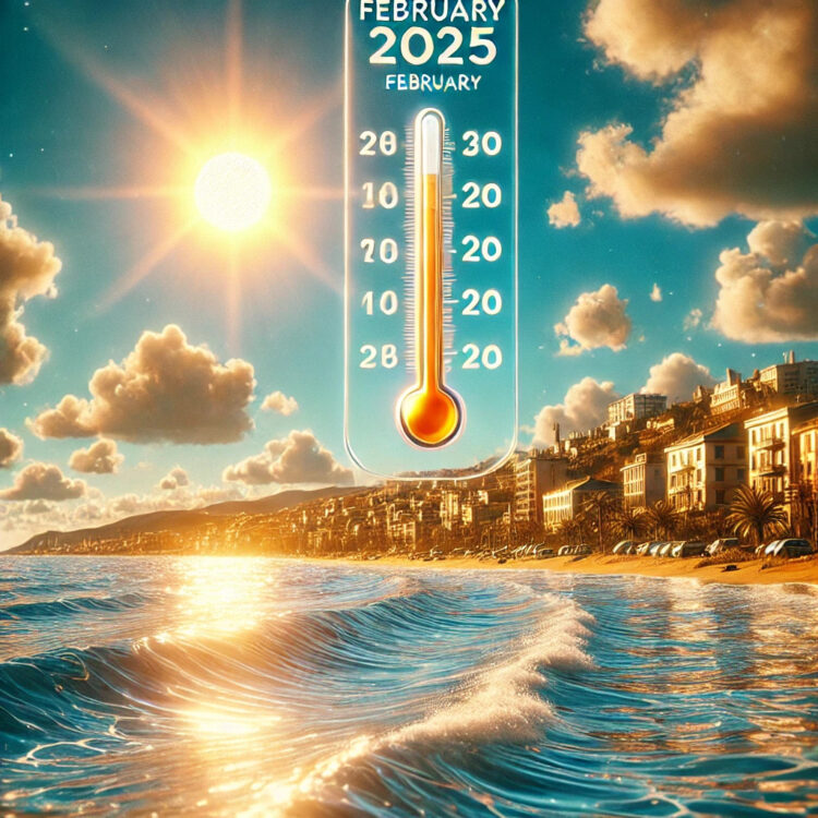 Febbraio 2025: un mese caldo, ma il record arriva dal mare