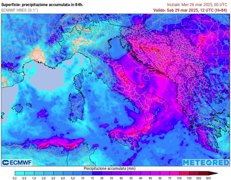 Meteo, fine marzo 2025 tra pioggia, freddo, maltempo e neve