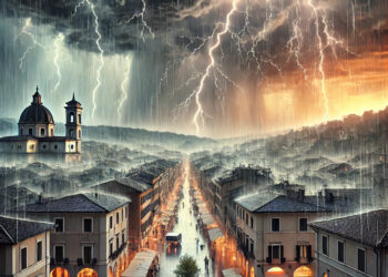 Meteo marcato maltempo tra domani e venerdì