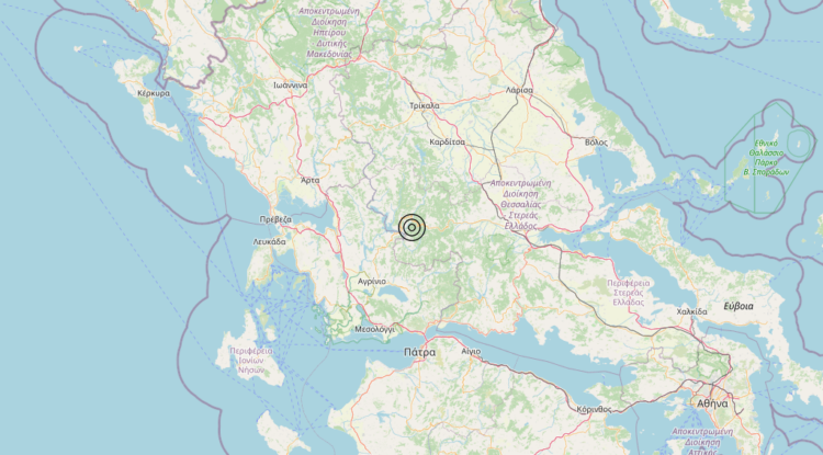 Terremoto Greece – Magnitudo 3.6