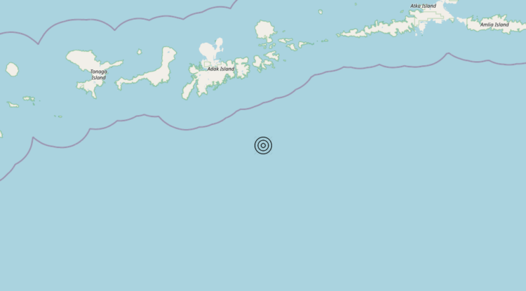 Terremoto Andreanof Islands, Aleutian Islands, United States [Sea: United States] – Magnitudo 6.3