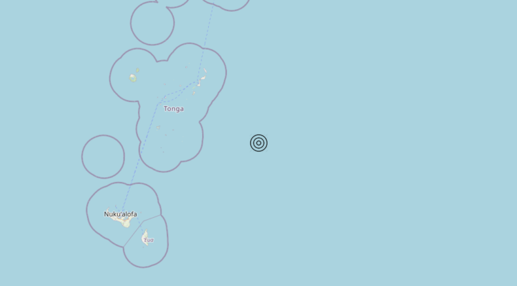 Terremoto Tonga Islands [Sea: Tonga] – Magnitudo 6.9