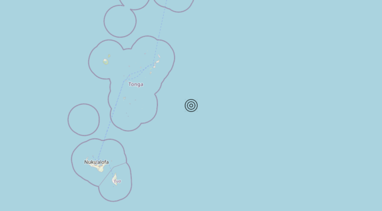 Terremoto Tonga Islands [Sea: Tonga] – Magnitudo 6.5