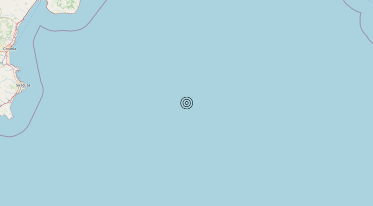 Terremoto Mar Ionio Meridionale (MARE) – Magnitudo 3.4