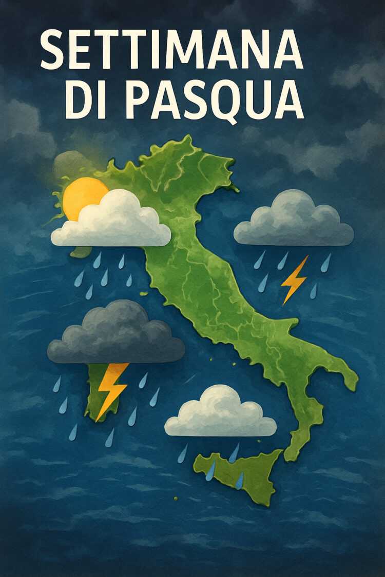 Meteo Settimana Santa 2025: Pasqua a rischio maltempo