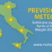 Meteo: prossimi giorni e weekend. Verso un Maggio caldo?