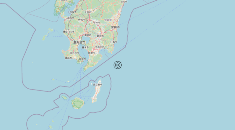 Terremoto Kyushu, Japan [Sea: Japan] – Magnitudo 6.1