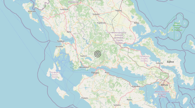 Terremoto Greece – Magnitudo 4.1