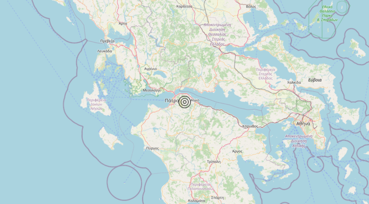 Terremoto Greece – Magnitudo 4.8
