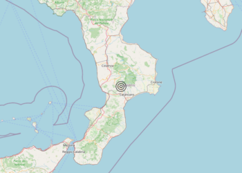 Terremoto 1 km NW Tiriolo (CZ) – Magnitudo 3.0