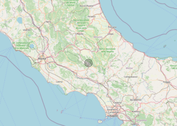 Terremoto 2 km W Pescosolido (FR) – Magnitudo 3.0