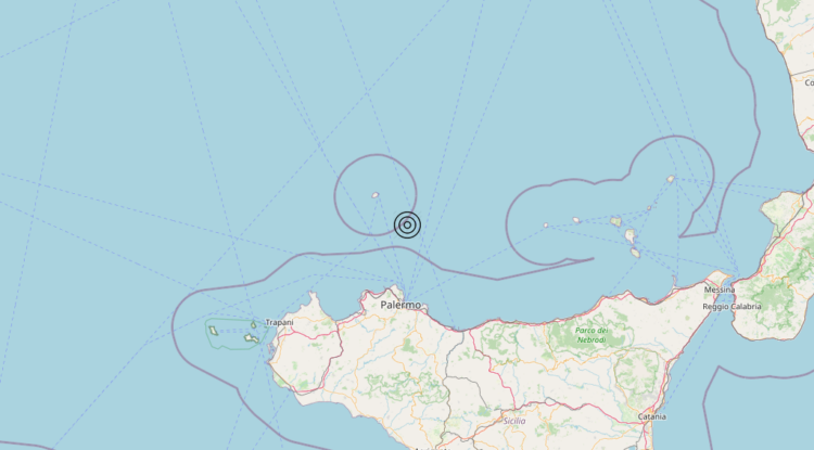 Terremoto Tirreno Meridionale (MARE) – Magnitudo 3.4