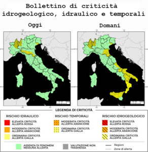Bollettino di allerta meteo del 08/05/2025