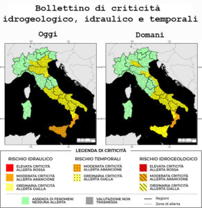 Bollettino di allerta meteo del 15/05/2025