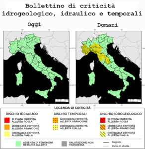 Bollettino di allerta meteo del 19/05/2025