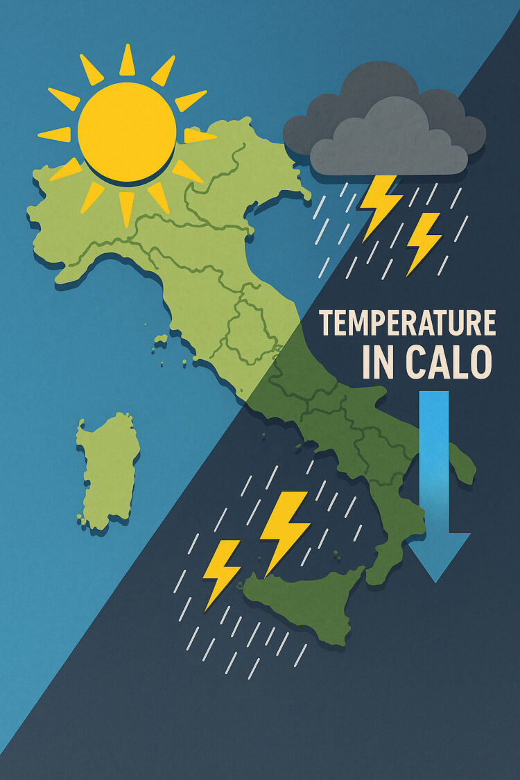 Meteo: da domenica 11 maggio peggiora il tempo, piogge e temporali in arrivo Meteo: da domenica 11 maggio peggiora il tempo, piogge e temporali in arrivo