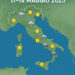 Meteo weekend 17-18 maggio 2025: temperature in rialzo con temporali pomeridiani