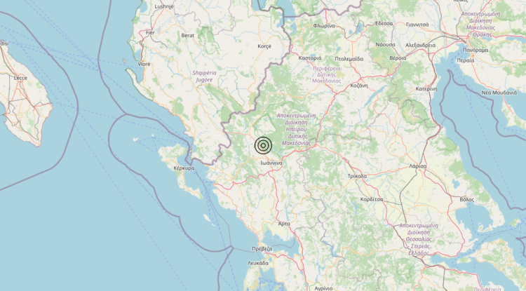 Terremoto Greece [Land] – Magnitudo 3.2
