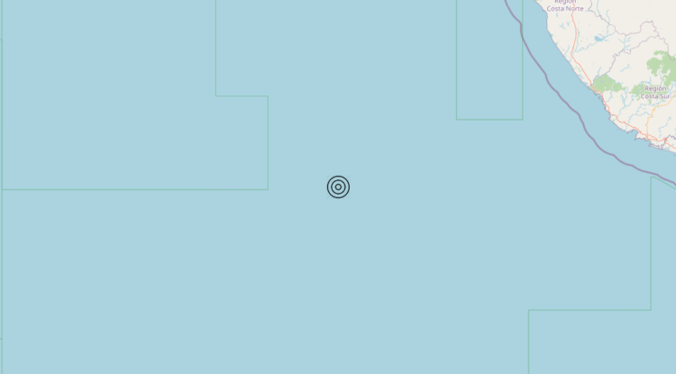 Terremoto Off coast of Jalisco, Mexico [Sea: Mexico] – Magnitudo 5.8
