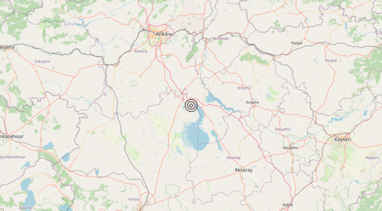 Terremoto Turkey – Magnitudo 5.3