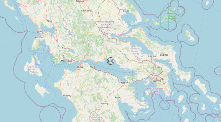 Terremoto Greece – Magnitudo 5.1