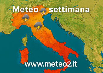 Meteo settimana: caldo intenso e rischio temporali in aumento. Ecco cosa aspettarsi