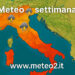 Meteo settimana: caldo intenso e rischio temporali in aumento. Ecco cosa aspettarsi