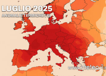 Meteo Luglio 2025: estate da record? Ecco cosa dicono le proiezioni aggiornate