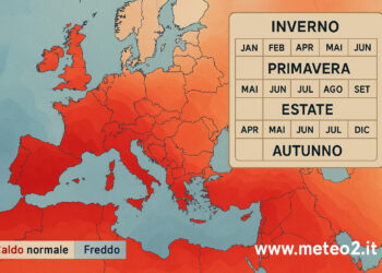 Previsioni meteo stagionali: cosa aspettarsi dall’estate e dai prossimi mesi
