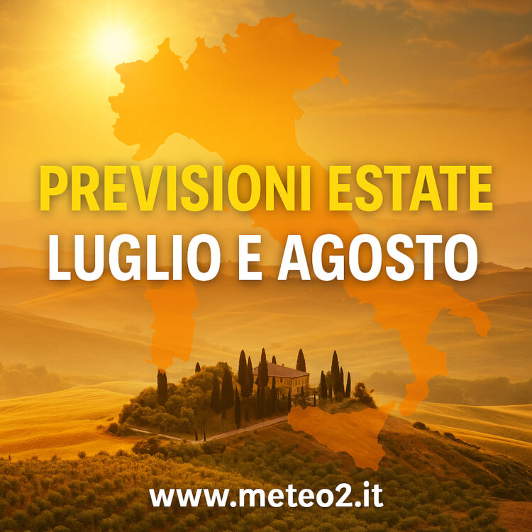 Meteo Estate 2025: ecco come sarà luglio (e uno sguardo ad agosto)