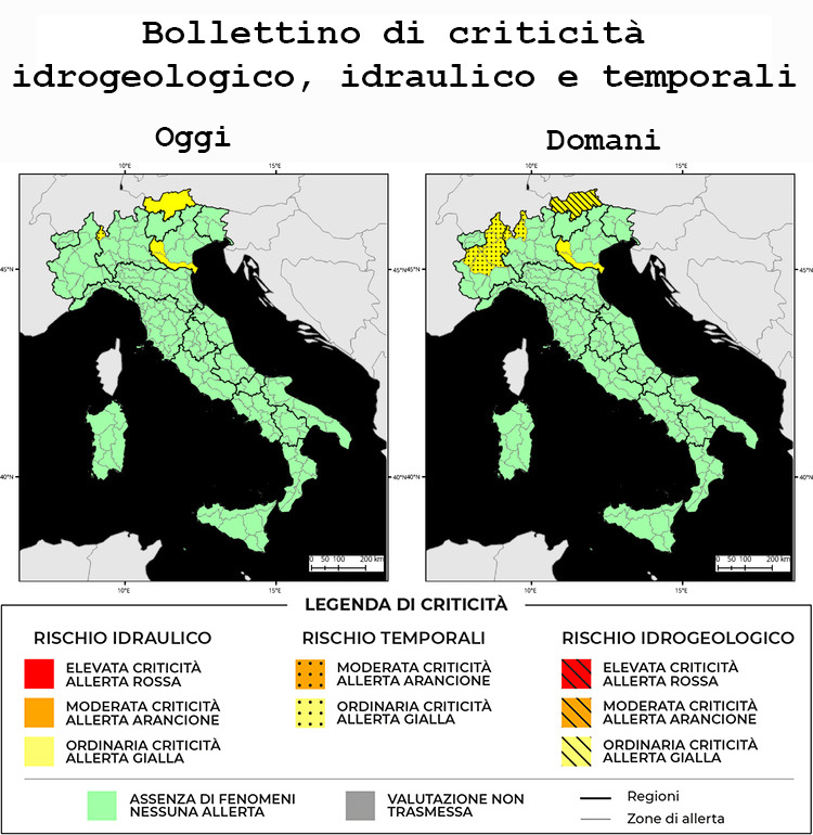 Bollettino di allerta meteo del 03/06/2025 Bollettino di allerta meteo del 03/06/2025