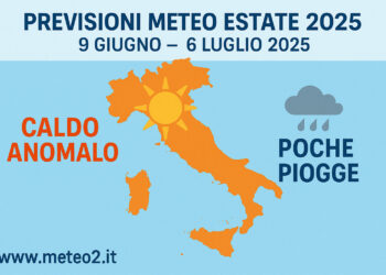 Previsioni Meteo Estate 2025: caldo anomalo e poche piogge in arrivo?