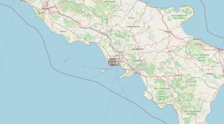 Terremoto Campi Flegrei – Magnitudo 3.2