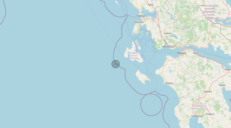 Terremoto Mar Ionio Meridionale (MARE) – Magnitudo 4.7