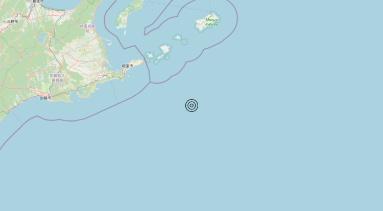 Terremoto Conflict zone Japan/Russia [Sea] – Magnitudo 6.1