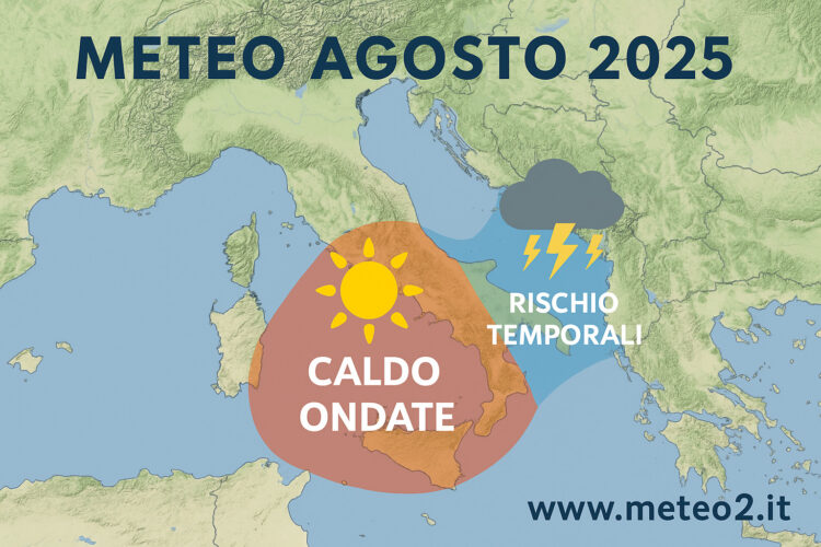 Meteo Agosto 2025: le previsioni aggiornate e le possibili sorprese