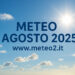 Meteo Agosto 2025: Previsioni e Tendenze per l’Estate in Italia