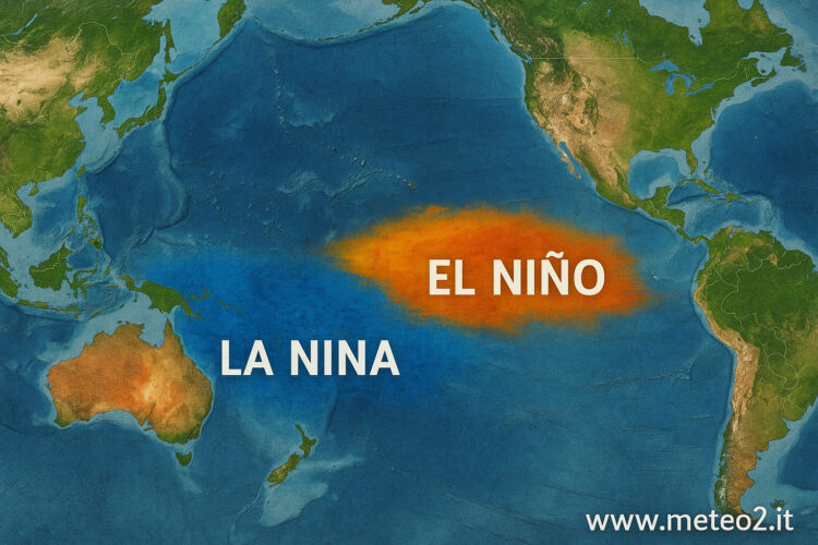 El Niño e La Niña: cosa sono e perché influenzano il meteo globale