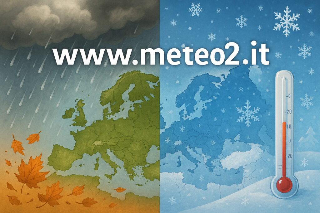 Previsioni stagionali autunno 2025 e inverno 2026