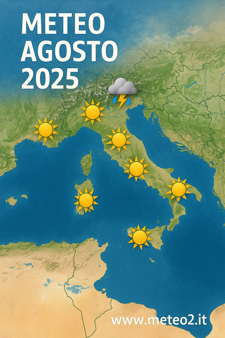 Meteo agosto 2025: sarà davvero il mese più caldo dell’estate?