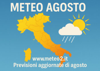 Meteo Agosto 2025: caldo meno intenso, ma attenzione a nuove sorprese