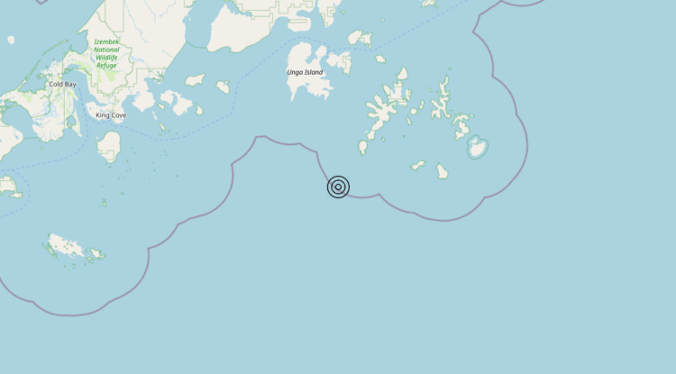 Terremoto Alaska Peninsula, United States [Sea: United States] – Magnitudo 7.0