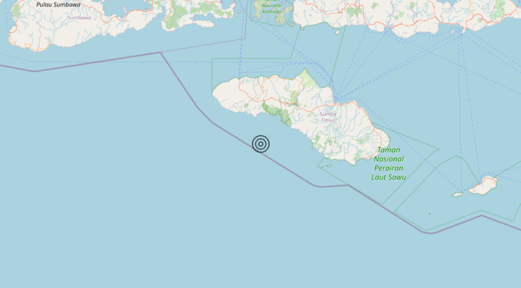 Terremoto Indonesia [Sea] – Magnitudo 5.6
