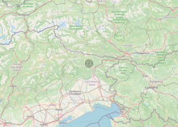 Terremoto 1 km NW Verzegnis (UD) – Magnitudo 3.3
