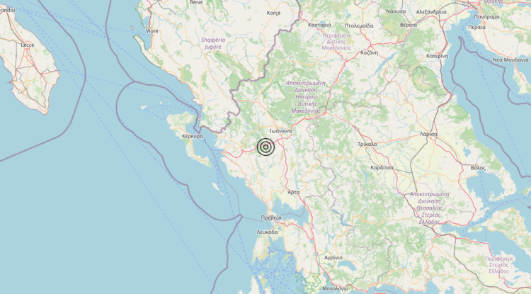 Terremoto Greece [Land] – Magnitudo 4.7